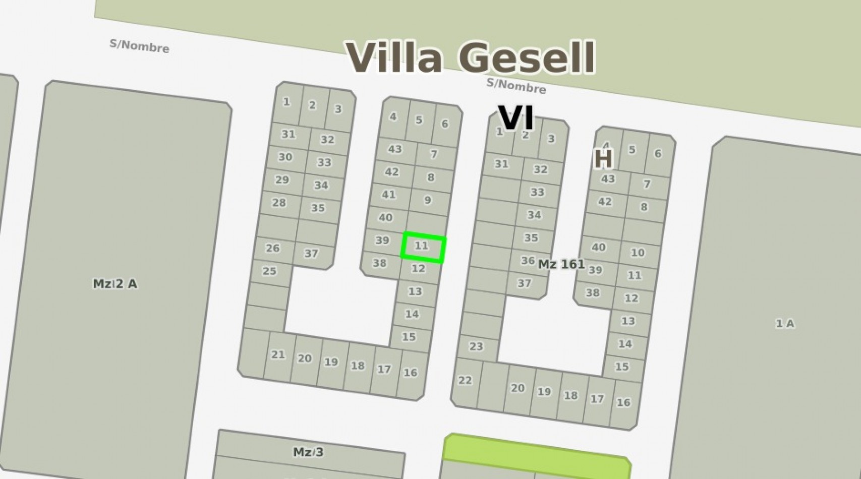 Lote en Venta - unifamiliar - Zona Golf - Villa Gesell