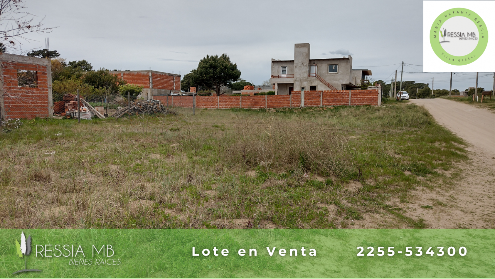 RESERVADO - VENTA LOTE 130 BIS Y 14 - VILLA GESELL